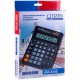 Калькулятор настольный Citizen SDC-444S, 12 разр., двойное питание, 153х199х31мм, черный
