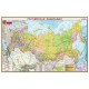 Карта РФ политико-административная DMB, 1:9,5млн., 900х580мм, матовая ламинация