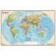 Карта Мир политическая DMB, 1:35млн., 900х580мм