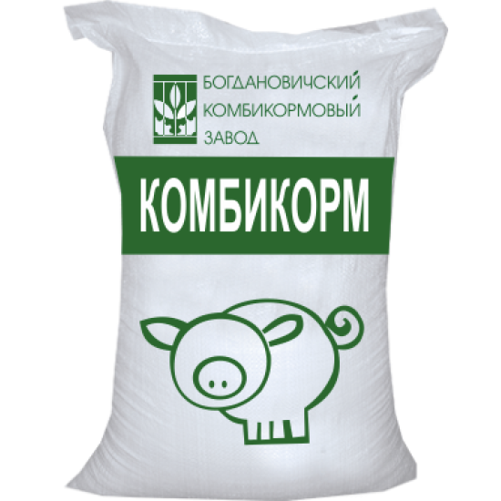 Комбикорм КК 58 для жирного откорма свиней (гранулы), 40кг (Богдановичский комбикормовый завод)