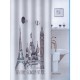 Штора для ванной полиэстр ткань 180х180 Фотопринт DX-021 Париж серый