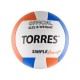 Мяч волейбольный TORRES Simple Orange V32125 5 TPU