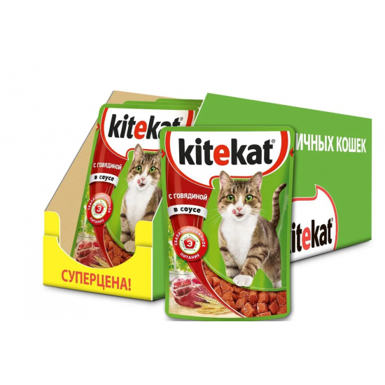 Kitekat Влажный Корм Купить