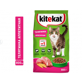 Сухой корм для кошек Kitekat, 800 г в ассортименте
