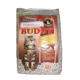 Наполнитель для кошачьего туалета Buddy 12л в ассортименте