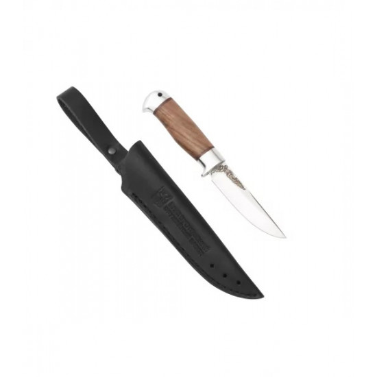Нож "Пустельга" (сталь 95х18 орех/алюминий)