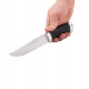 Нож "Бекас" (сталь 95х18 кожа/алюминий)