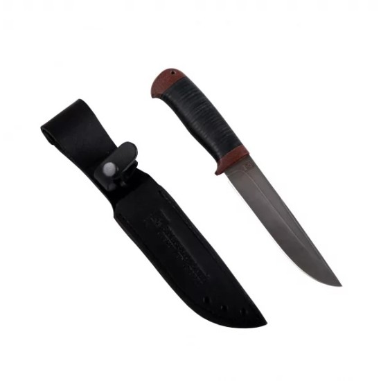 Нож "Лиса" (сталь Х12МФ, кожа/текстолит.)